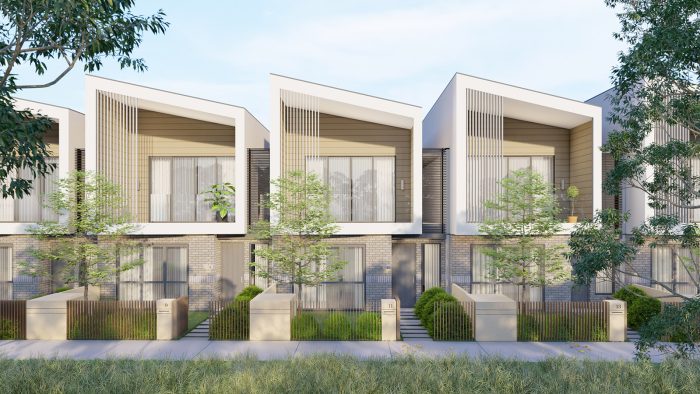 Nhà phố ở Melbourne Úc